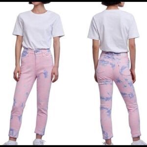 LEVI’S High Rise Tie Dye Skinny Jeans